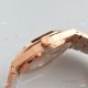 Audemars Piguet ROYAL OAK 3120 Replica Watch Rose Gold Diamond Bezel Black Dial (5)_th.jpg